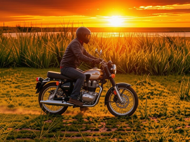 Parc national de Koshi Tappu en 350 classic