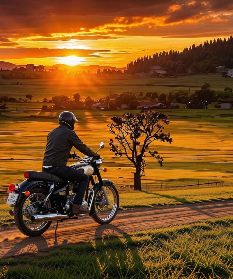 Visite en moto de Surkhet avec vue sur le temple de pierre de Kakrebihar