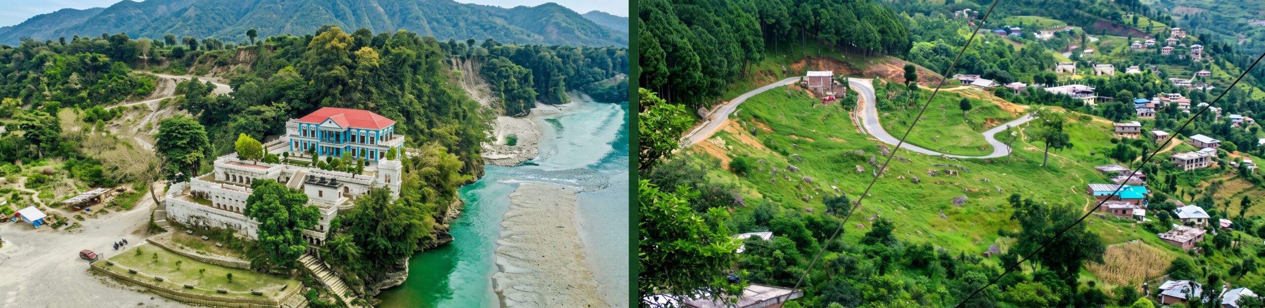 Lumbini → RANl MAHAL → Tansen Bazaar Palpa