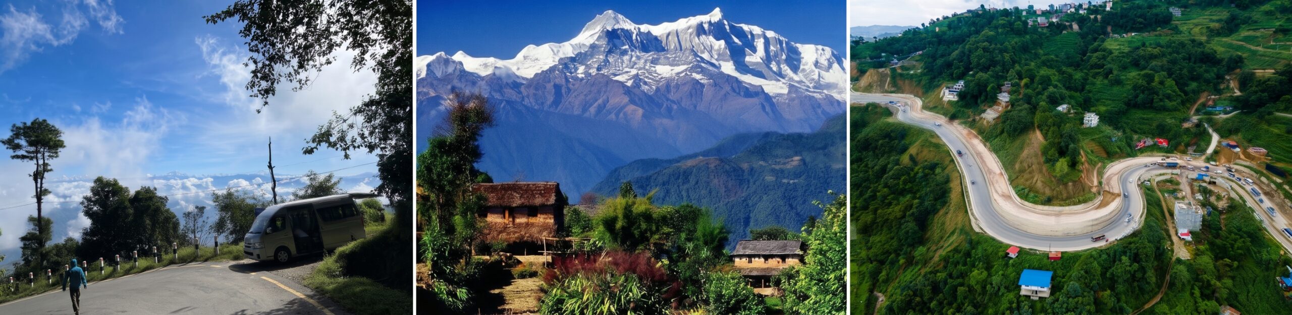 Katmandou → Nagarkot → Nala → Dhulikhel → Katmandou